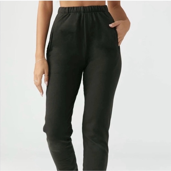 Joah Brown Empire Jogger Sweatpants Gray Size S/M - Picture 4 of 16